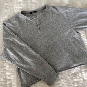 Brandy Melville Cropped Long Sleeve